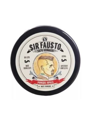 Cera Barbería Sir Fausto Pomada Pelo Cabello Opaca 100gr